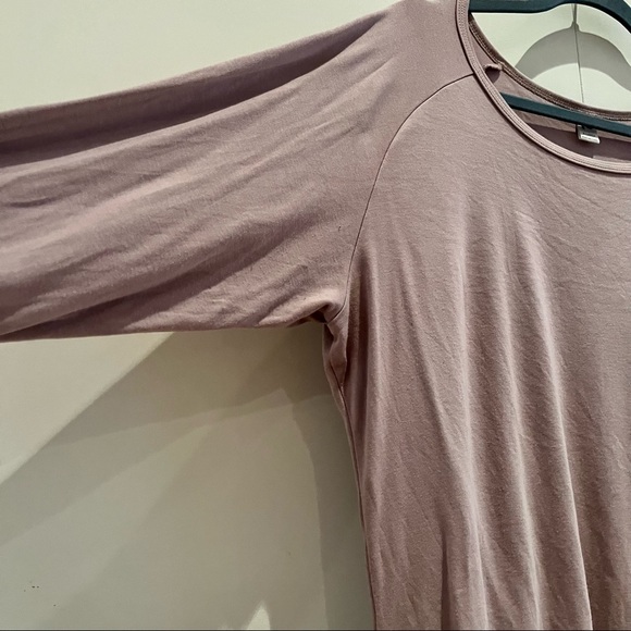 Mauve bamboo pullover - Picture 2 of 8